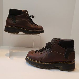 Dr Martens 9793 Vintage 90's Brown Leather Laced Boots US Sz Womens 8, M…